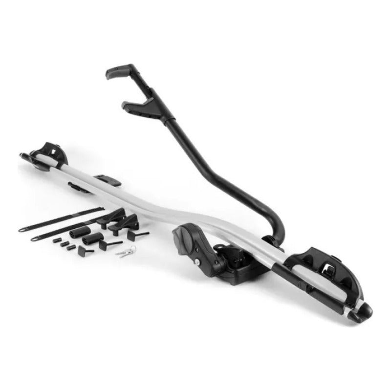 Suporte Bicicleta Para Rack Teto Volvo Original Prateado