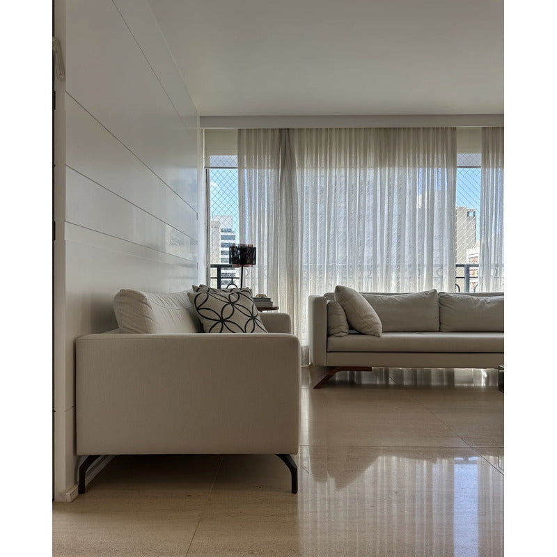 Namoradeira 2 Lugares Fahrer Bege