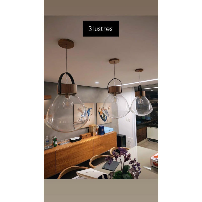Conjunto De 3 Lustres Modernos