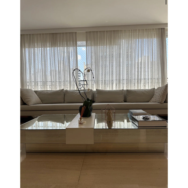 Mesa De Centro Espelhada