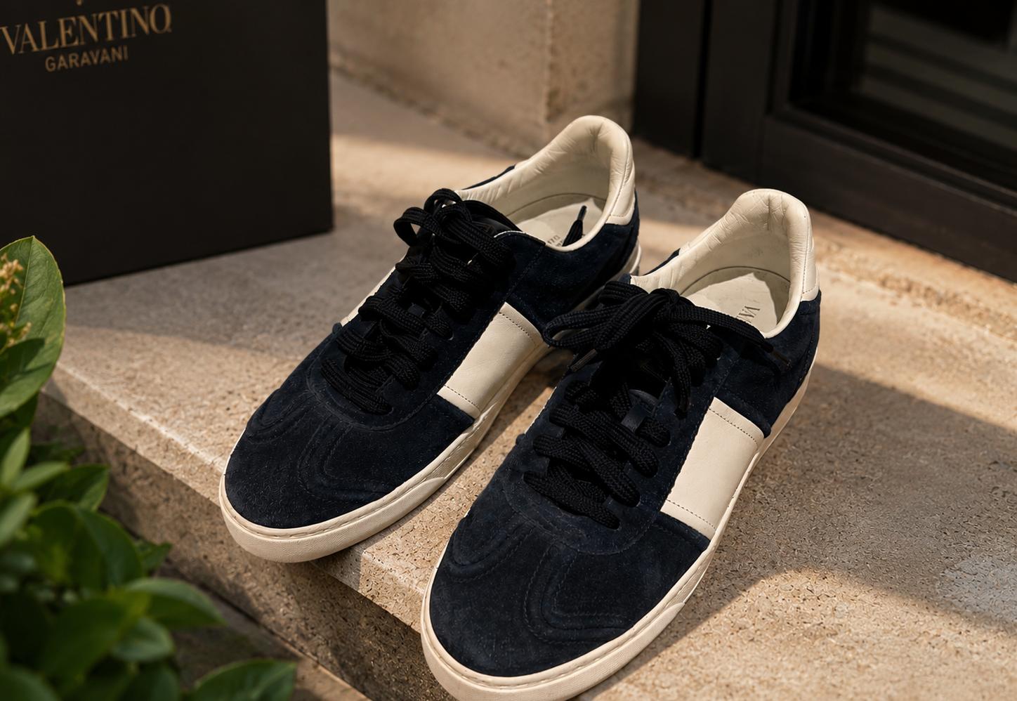 Tênis Valentino Garavani Rockrunner Camuflado Azul 40 Original