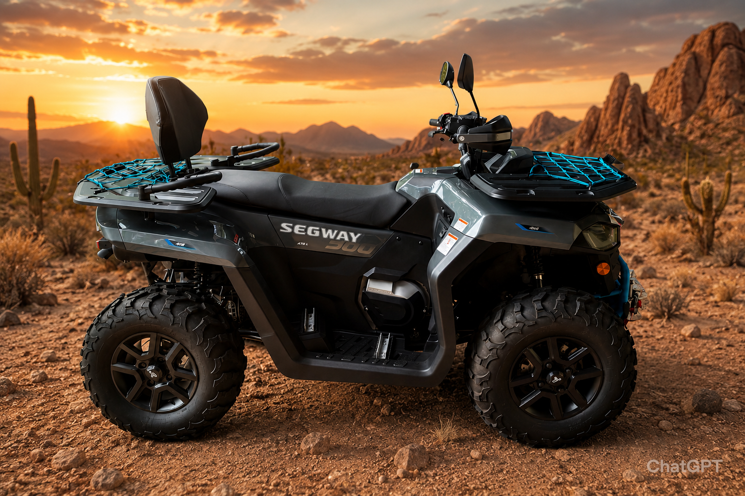 Quadriciclo Segway Snarler AT5 L 500cc 4x4 2024 232km