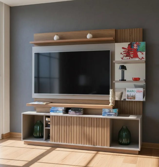 Rack com Painel sem TV